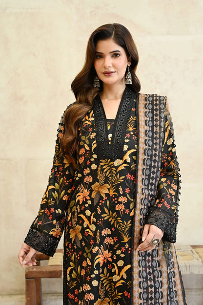 Patch work design handmade work on kurti, floral ...