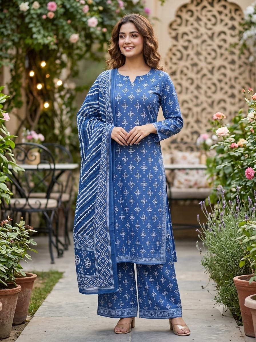 Bin Saeed Stitched 3 Piece Exclusive Printed Lawn Vol-18 Suit-LSM-3436-MAROON